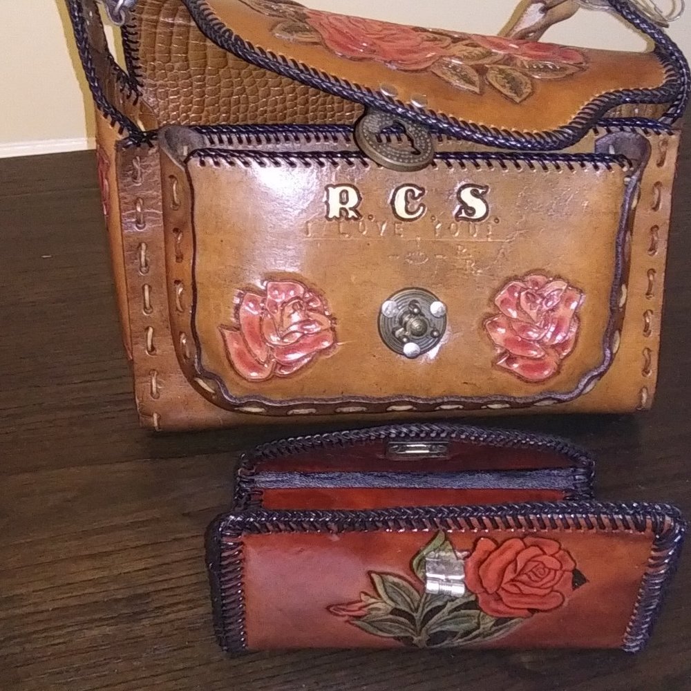 Custom Made One if a kind Purse and Wallet By Righteous Richard
